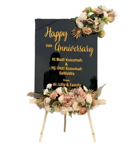 Papan Bunga Akrilik Kertowono